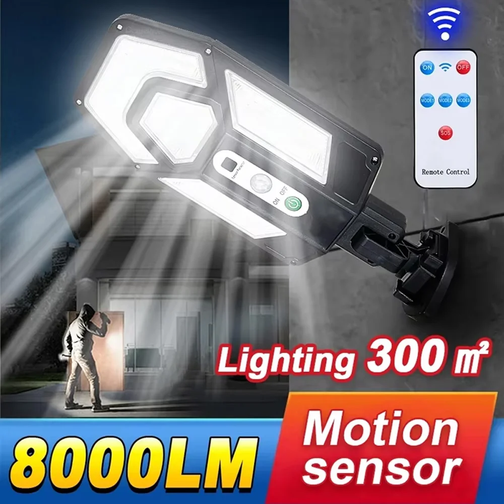 Smart Garden Lanterns - 1/2PC 55LED ソーラーウォールライト 3 照明モードスマートセンサー強力な光防水投光器ランプガーデンストリート太陽光ランタン
