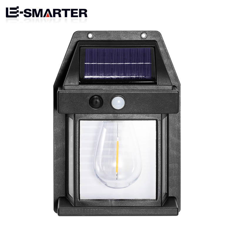 強力な明るいソーラーウォールランプモーションセンサー LED - Smart Garden Lanterns のレビューと価格