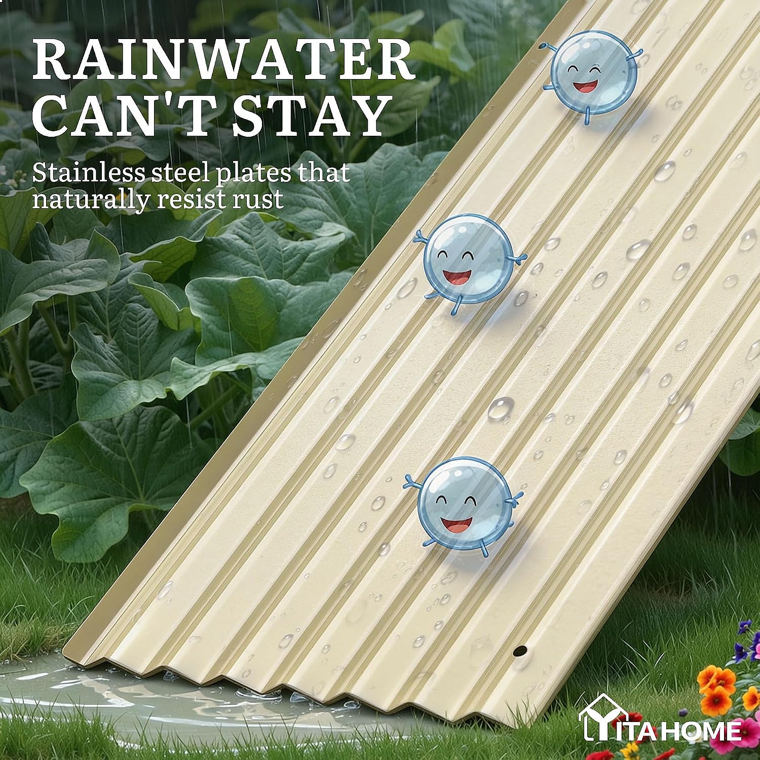 YITAHOME 8x2x2フィート（約2.4x2.4メート - Smart Garden Storage のレビューと価格