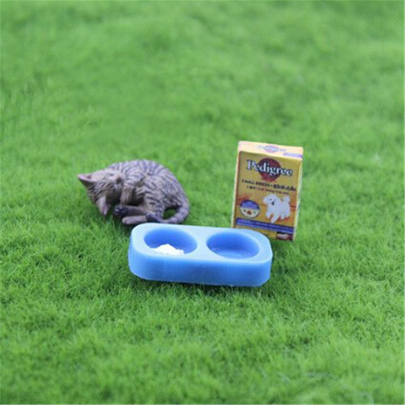 2 ピース/セットドールハウスミニ犬/猫フードボックスフード - Smart Garden Storage のレビューと価格