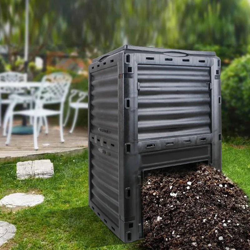 庭用堆肥容器 屋外堆肥ボックス キッチンゴミ・落ち葉用 有機 - Smart Garden Storage のレビューと価格
