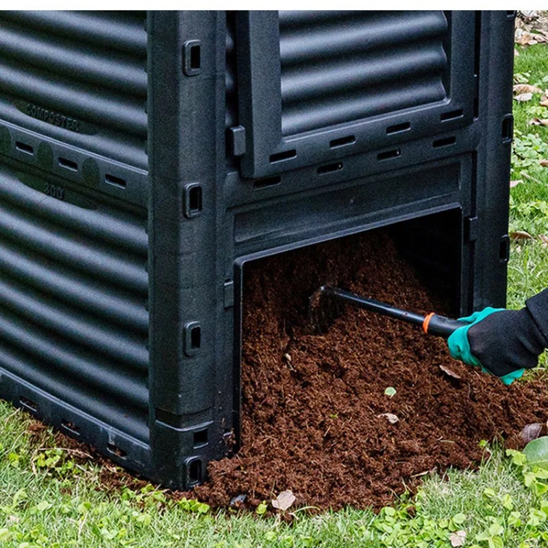庭用堆肥容器 屋外堆肥ボックス キッチンゴミ・落ち葉用 有機 - Smart Garden Storage のレビューと価格