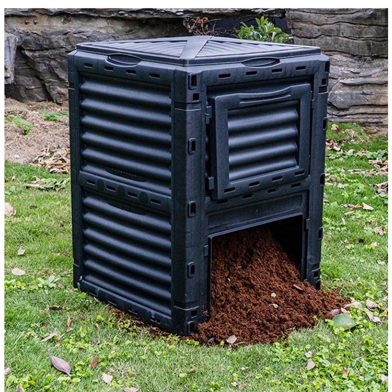 庭用堆肥容器 屋外堆肥ボックス キッチンゴミ・落ち葉用 有機 - Smart Garden Storage のレビューと価格