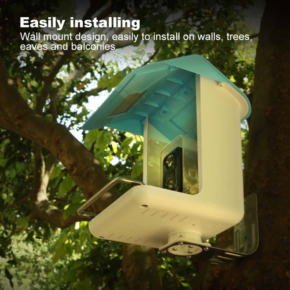 野生動物用Wi-Fiカメラ、AIによる鳥種認識機能付き、ソー - Smart Garden Ai のレビューと価格