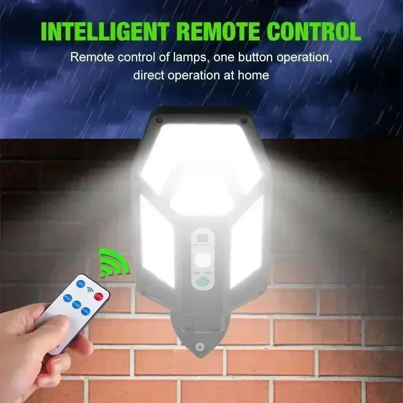 1/2PC 55LED ソーラーウォールライト 3 照明モー - Smart Garden Lanterns のレビューと価格