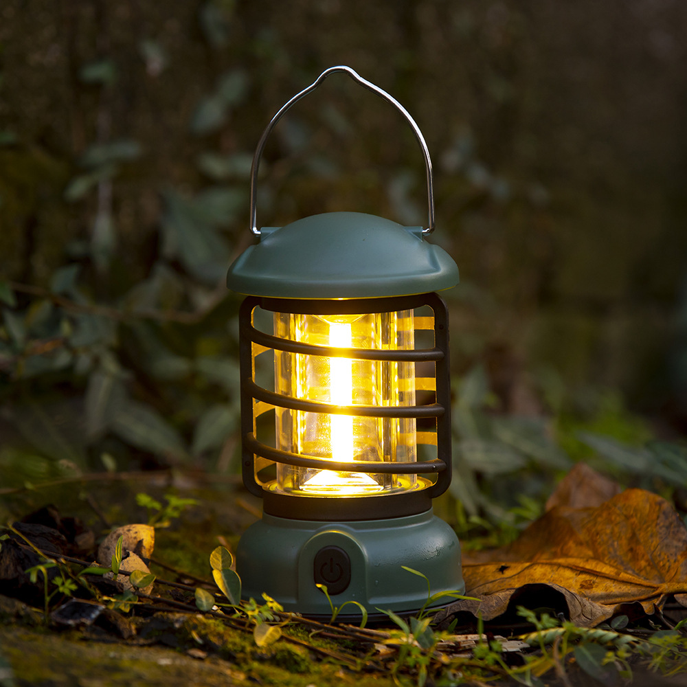 キャンプライトハイキングアウトドアヴィンテージテントUSBク - Smart Garden Lanterns のレビューと価格