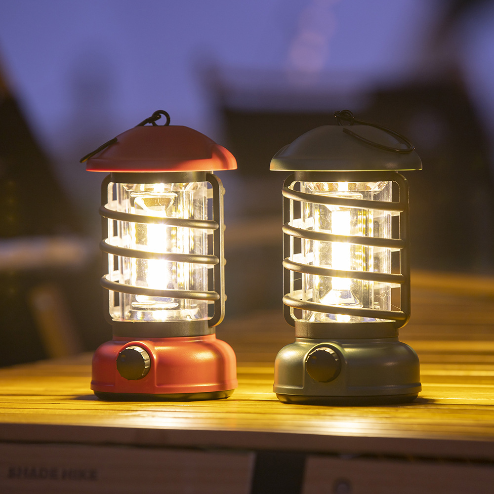 キャンプライトハイキングアウトドアヴィンテージテントUSBク - Smart Garden Lanterns のレビューと価格