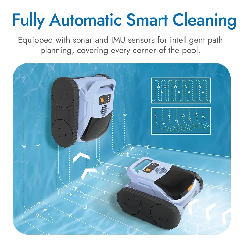 エアロコードレスロボットプールクリーナー、スマートAIナビゲ - Smart Garden Ai のレビューと価格